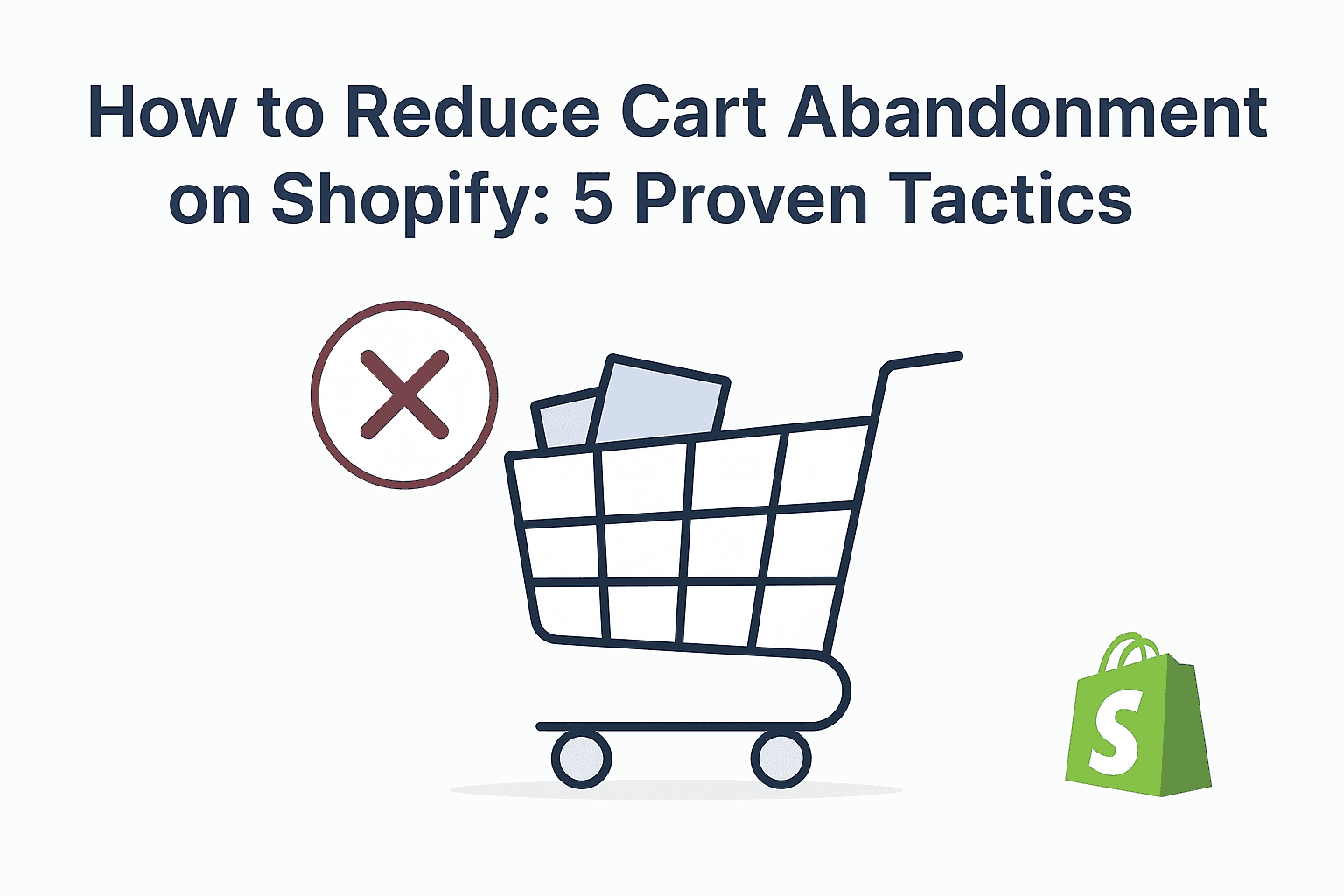 How to Reduce Cart Abandonment on Shopify: 5 Proven Tactics